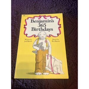 Benjamin's 365 Birthdays by Barrett, Judi; Barrett, Judith‎